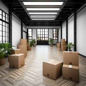 Relocating office in Dublin moving services